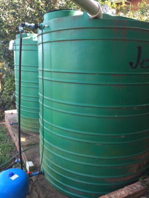 Residential rainwater harvesting system 
